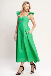 BEAUTIFULLY UNEXPECTED MIDI DRESS