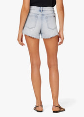 MID RISE DENIM SHORT