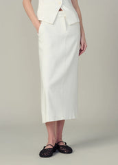THE MAEVE TAILORED MIDI SKIRT