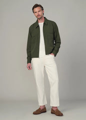 MODERN UTILITARIAN ZIP SHIRT