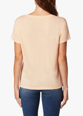 THE RAINE DEEP V NECK TEE