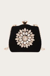 Black Beading Handbag