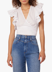 THE RUBY WRAP BLOUSE
