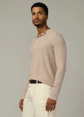 LONG SLEEVE HENLEY