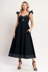 BEAUTIFULLY UNEXPECTED MIDI DRESS FINAL SALE