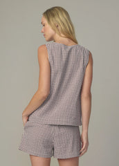 THE ANA U NECK SLEEVELESS BLOUSE