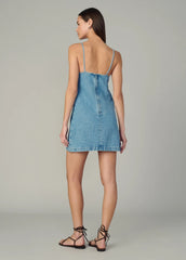 CLEAN DENIM SHIFT DRESS