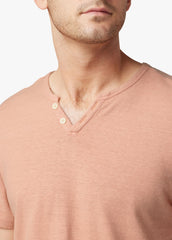 WINTZ SHORT SLEEVE HEMP HENLEY