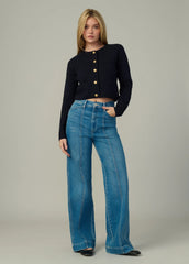 THE FRONT SEAMED WIDE LEG