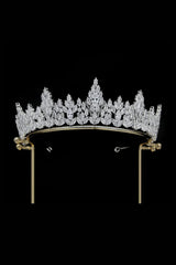 Silver Zirconia Bridal Tiara