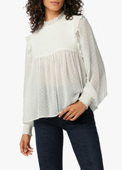 THE HARMONY SMOCKED BLOUSE