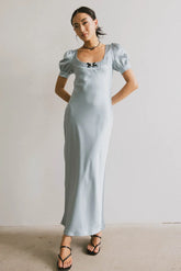 Birdie Satin Maxi Dress FINAL SALE