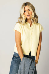 Clark Cardigan in Yellow