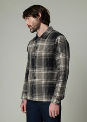 LEON PLAID OVERSHIRT