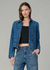 BOXY ZIP JACKET