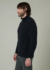 ARCHIE QUARTER ZIP SWEATER