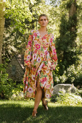 Celine Floral Wrap Dress FINAL SALE