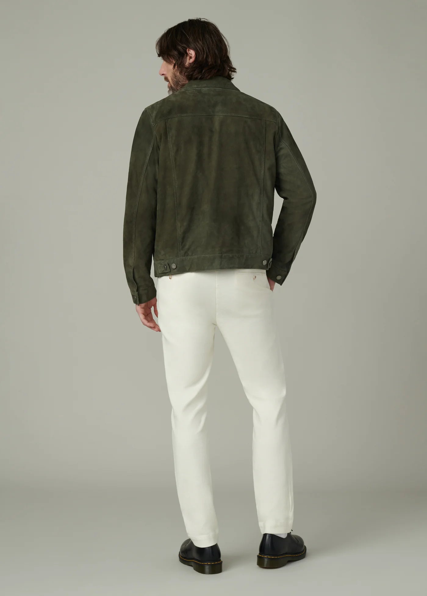 CASH SUEDE TRUCKER JACKET