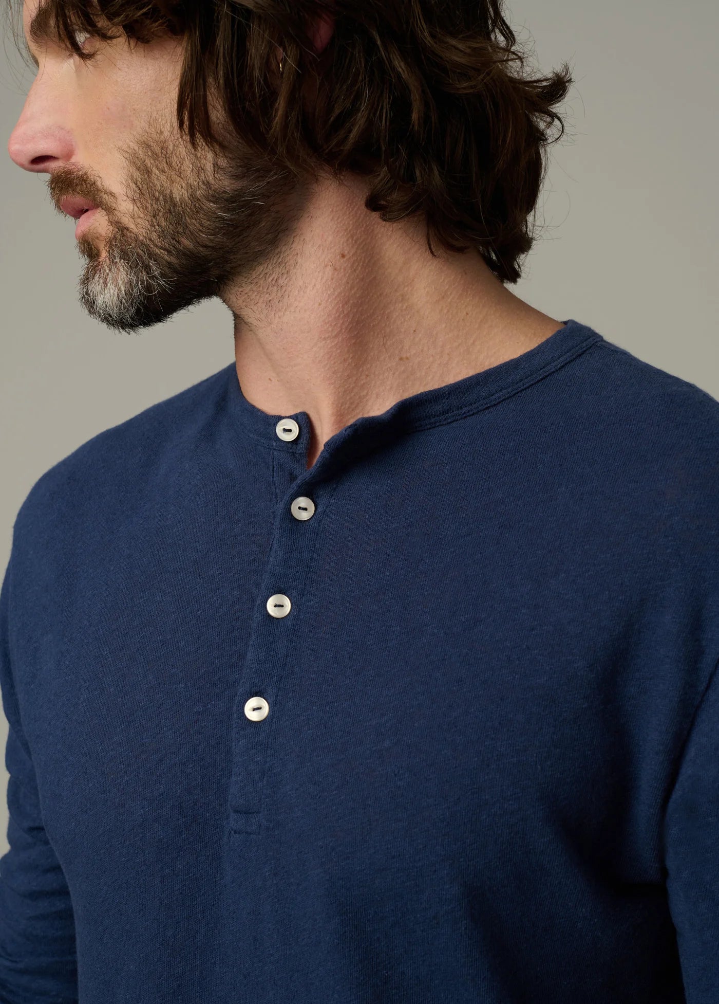 LONG SLEEVE HENLEY