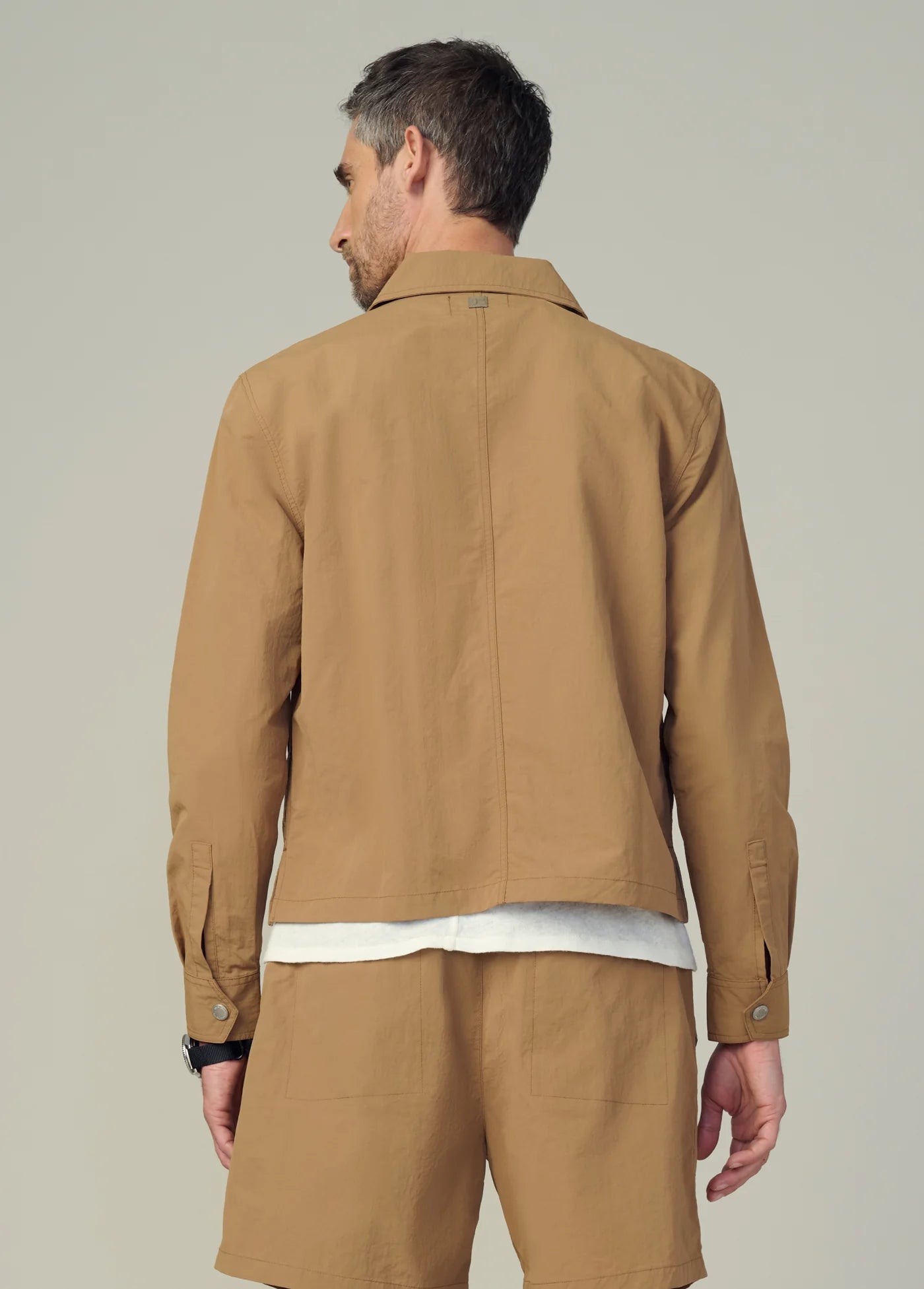 MODERN UTILITARIAN ZIP SHIRT