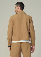 MODERN UTILITARIAN ZIP SHIRT