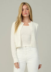 THE POINTELLE DANI CARDIGAN