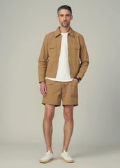 MODERN UTILITARIAN ZIP SHIRT