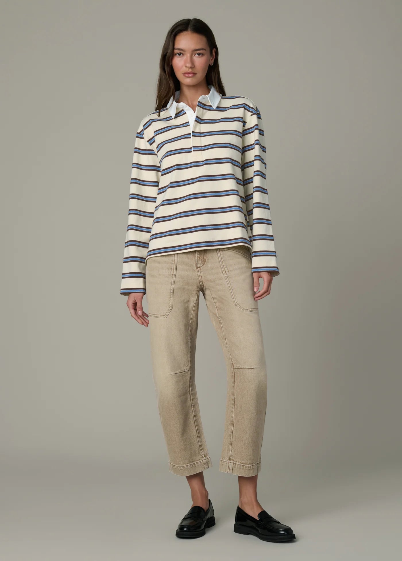 THE DYLAN OVERSIZED RUGBY SHIRT