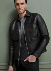 ELLIS LEATHER JACKET