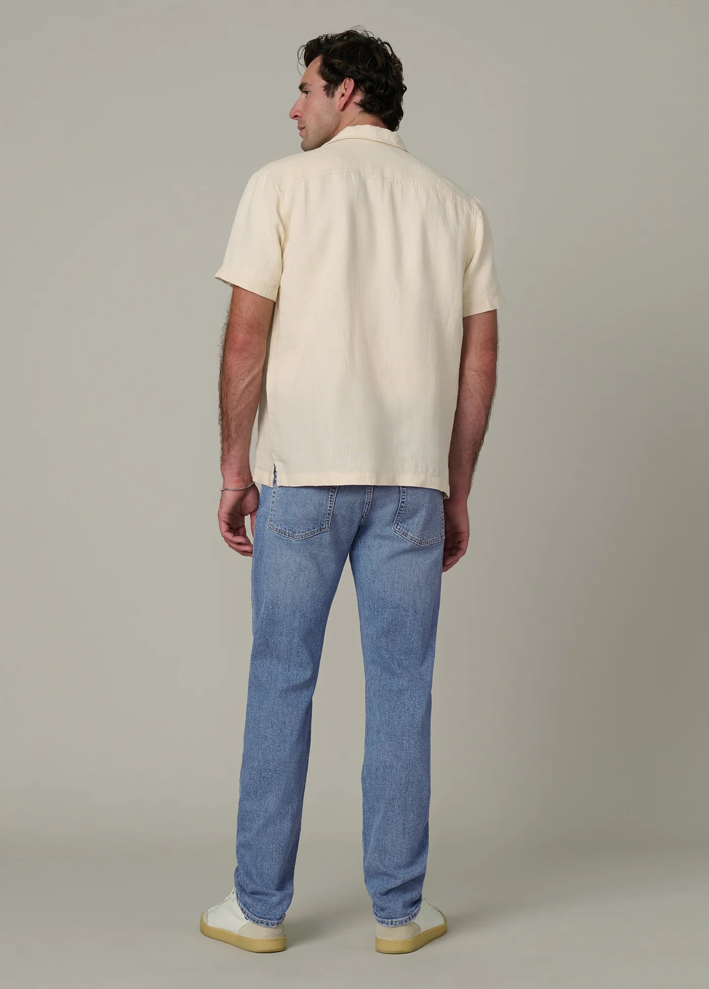 SHORT SLEEVE CAMP COLLAR SHIRT