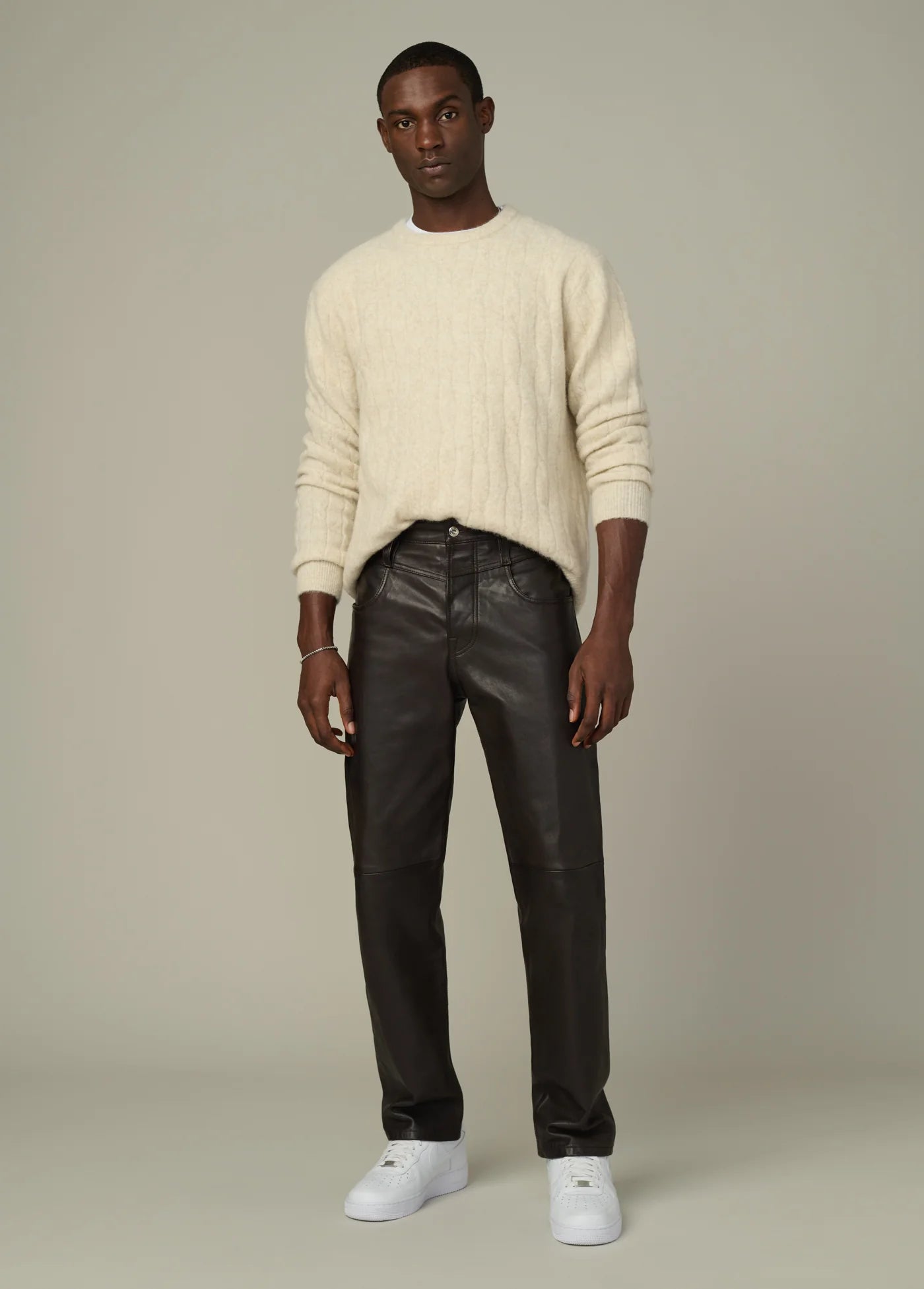 THE ALPACA CABLE SWEATER