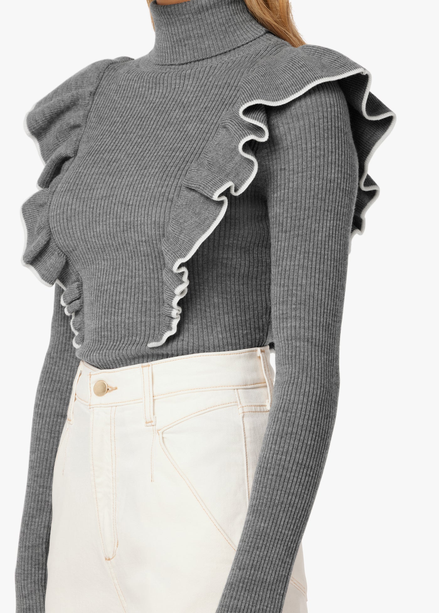 ANDREAS LOOKBOOK X JOES JEANS HEATHER SWEATER
