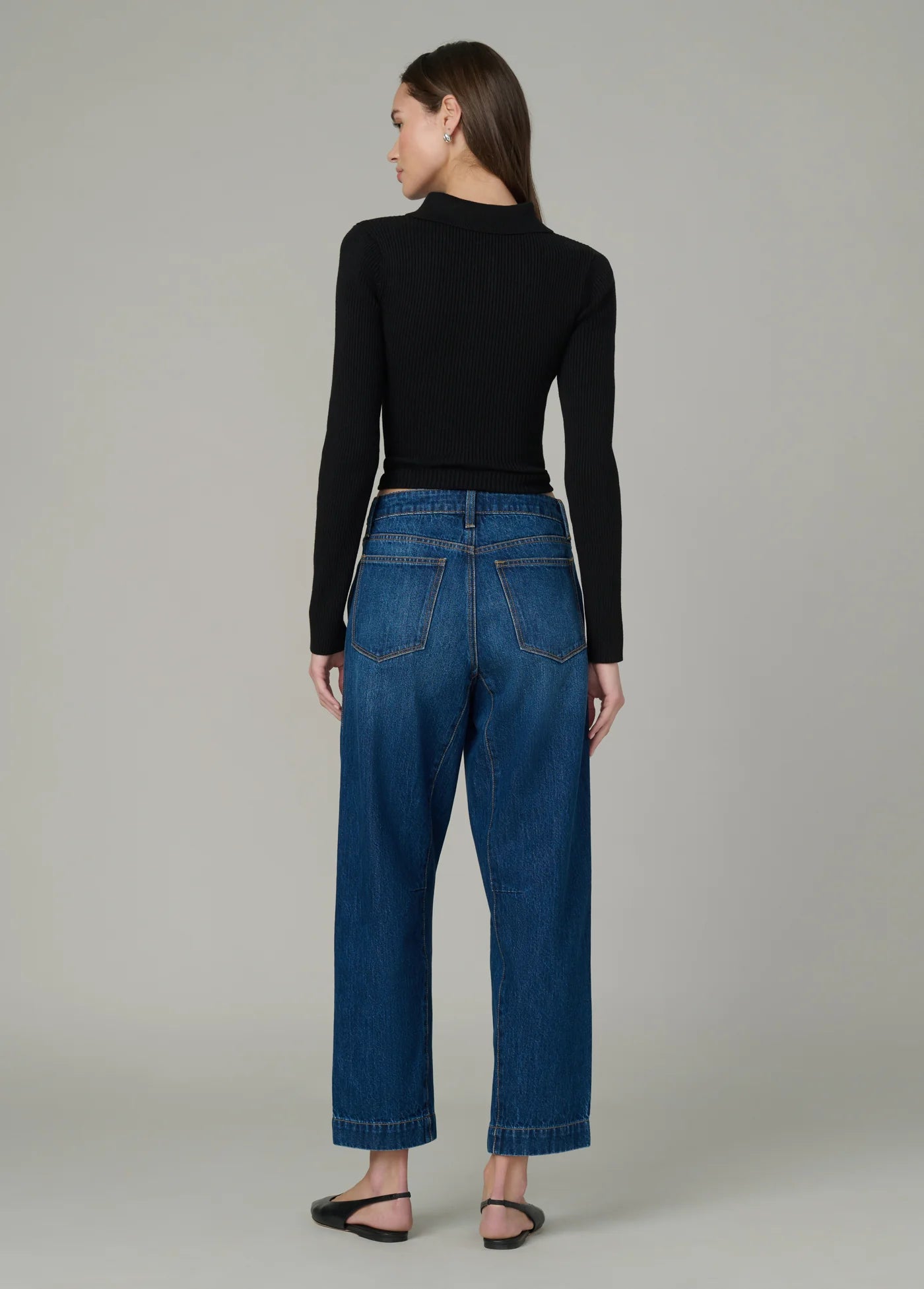 THE LISA POLO SWEATER