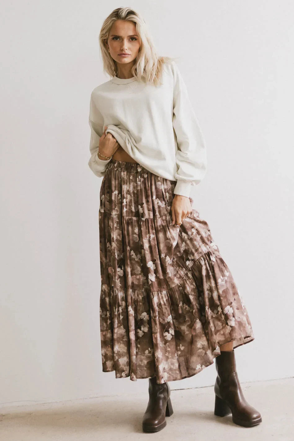 Elara Crew Neck Sweater FINAL SALE