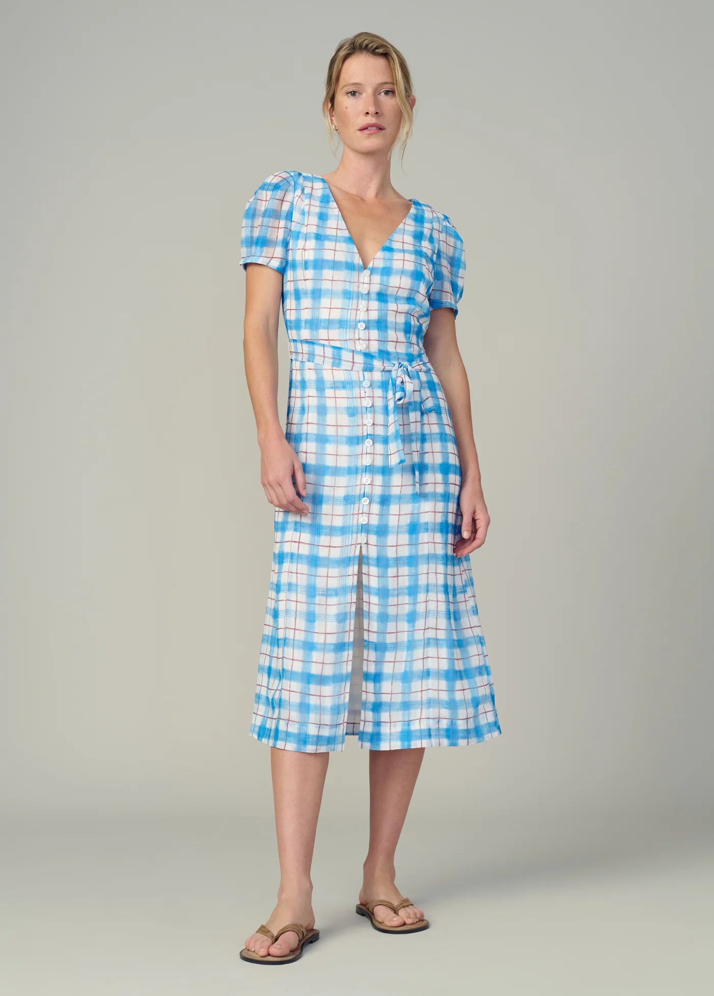THE HALLE MIDI DRESS