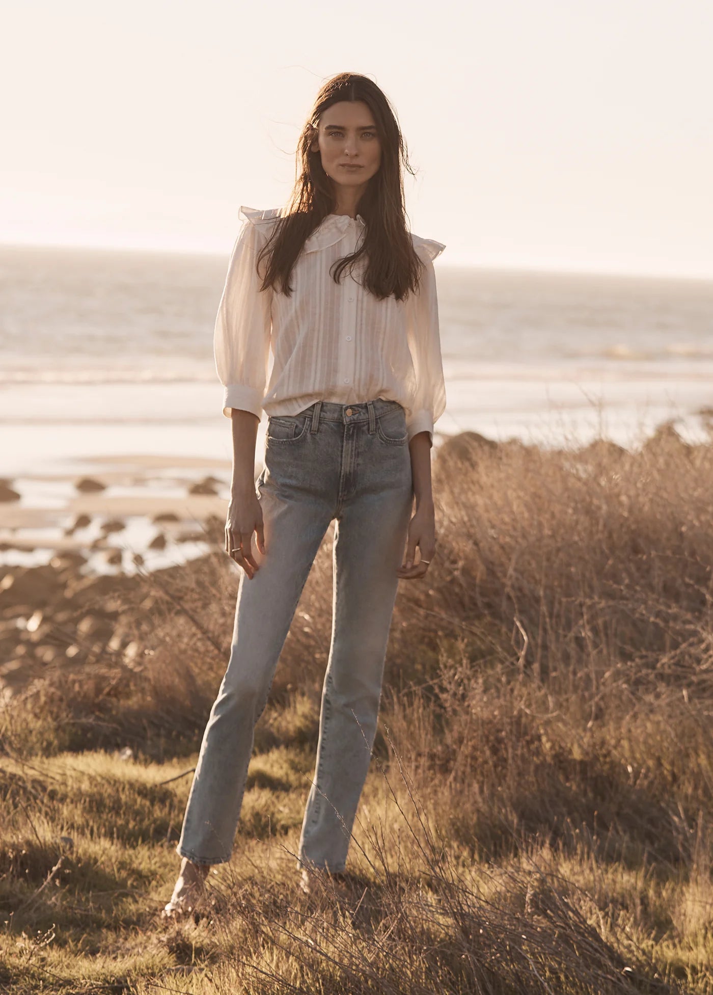 MADELAINE COLLAR BLOUSE