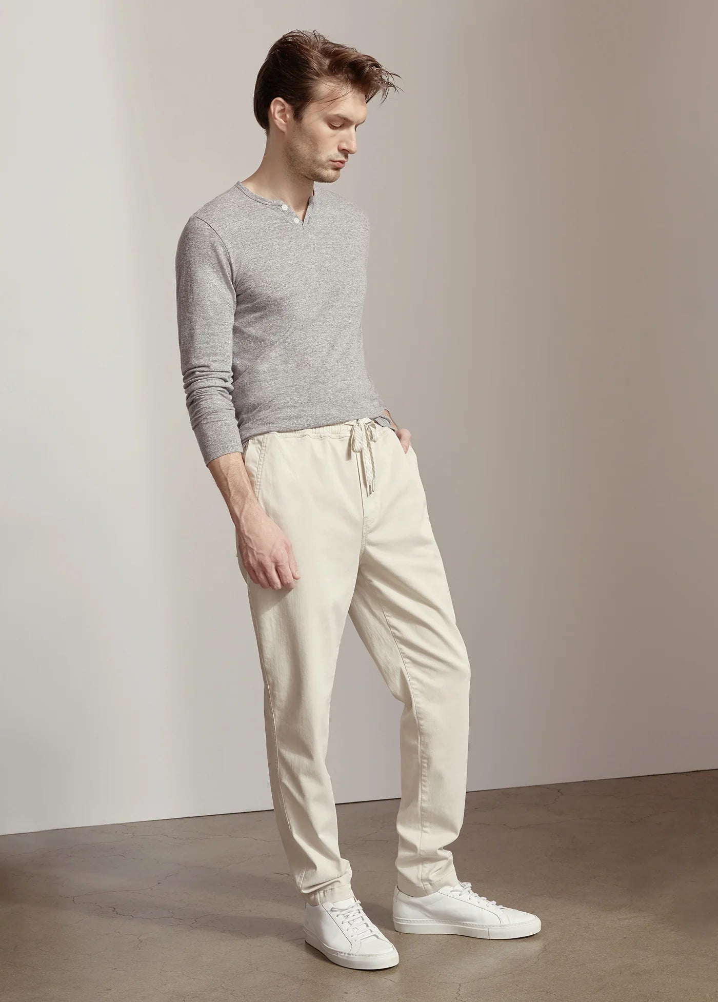 TENCEL TWILL DECK PANT