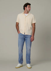 SHORT SLEEVE CAMP COLLAR SHIRT