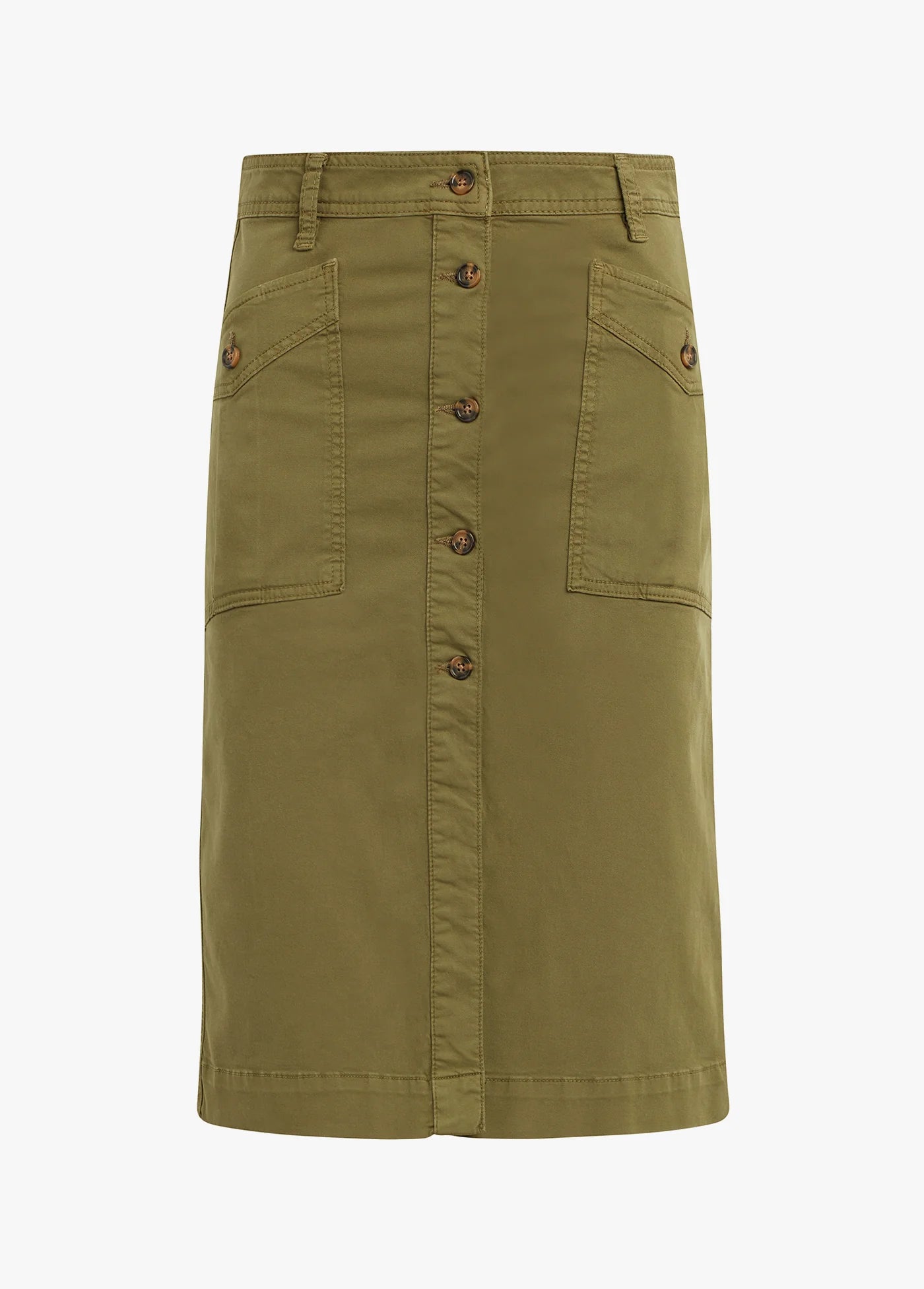 THE PREMIUM CARGO MIDI SKIRT