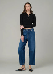 THE LISA POLO SWEATER