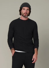 LONG SLEEVE WAFFLE TEE
