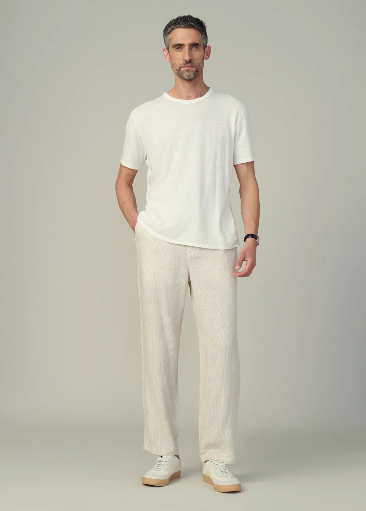 CLARKSON LINEN STRIPED PANT