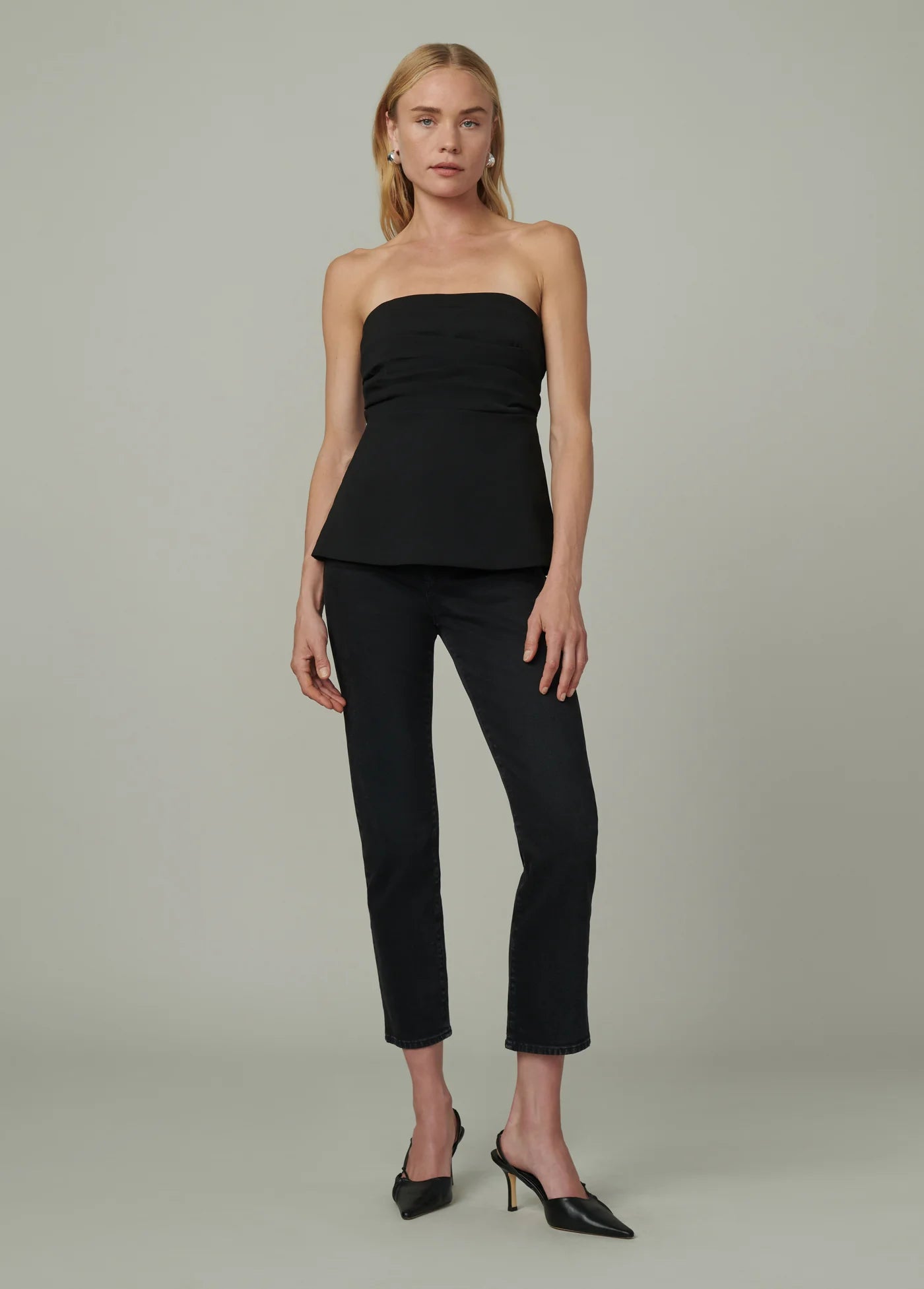 THE LARA STRAPLESS TOP