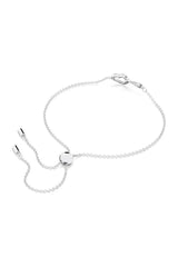 Silver Rhodium Tone Bracelets with Heart