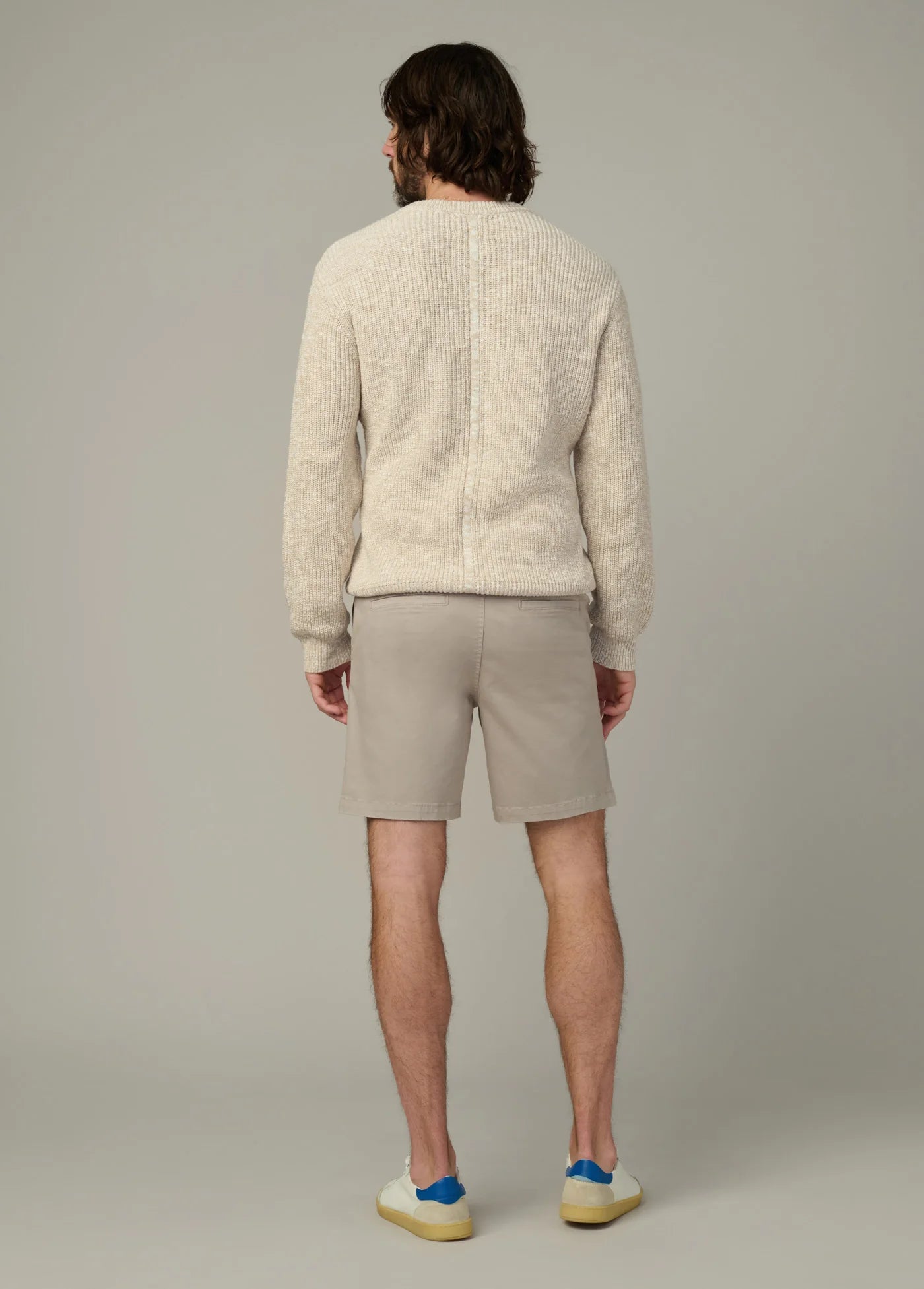 TEXTURED HENLEY SWEATER