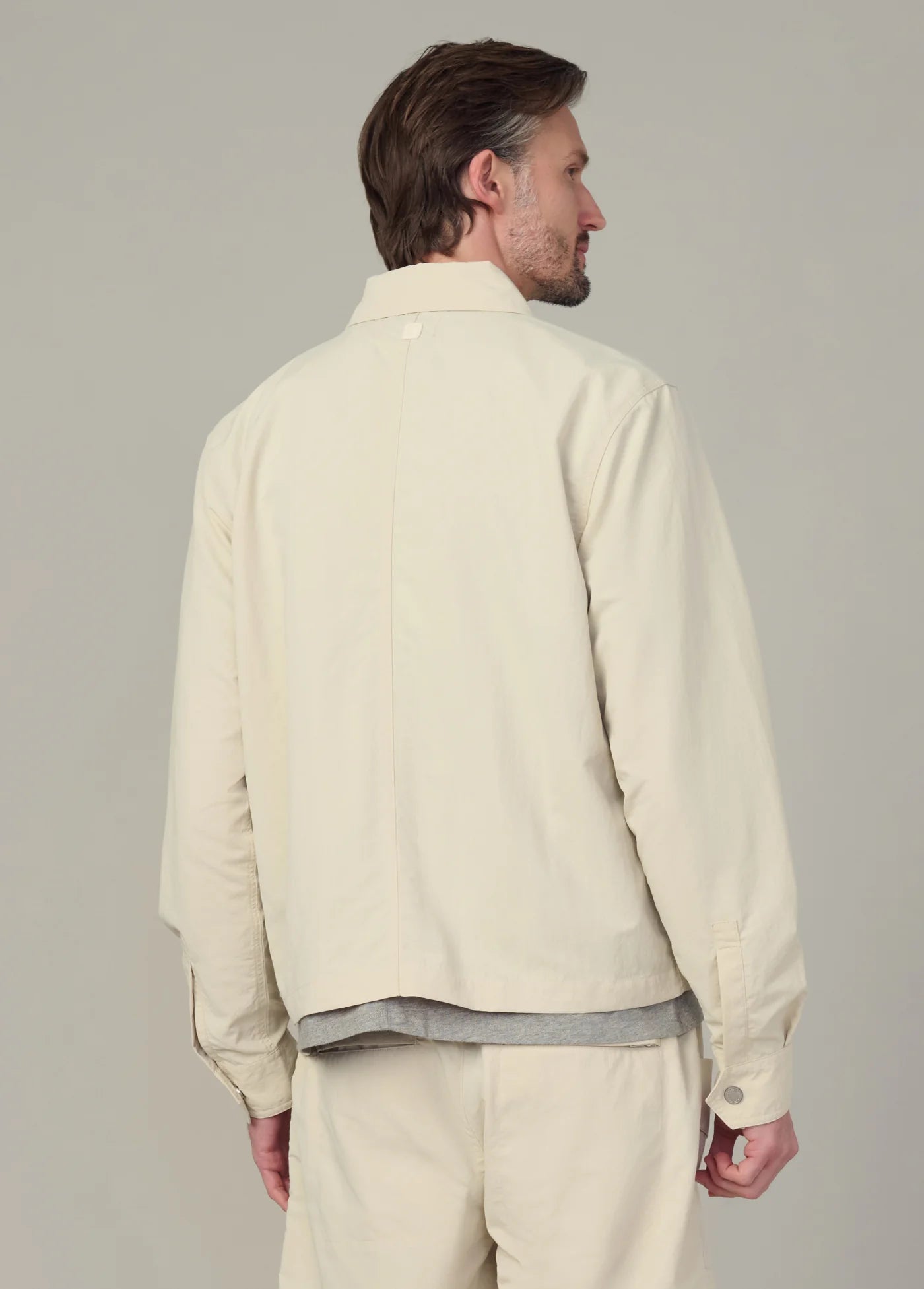 MODERN UTILITARIAN ZIP SHIRT