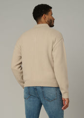 RELAXED POLO SWEATER