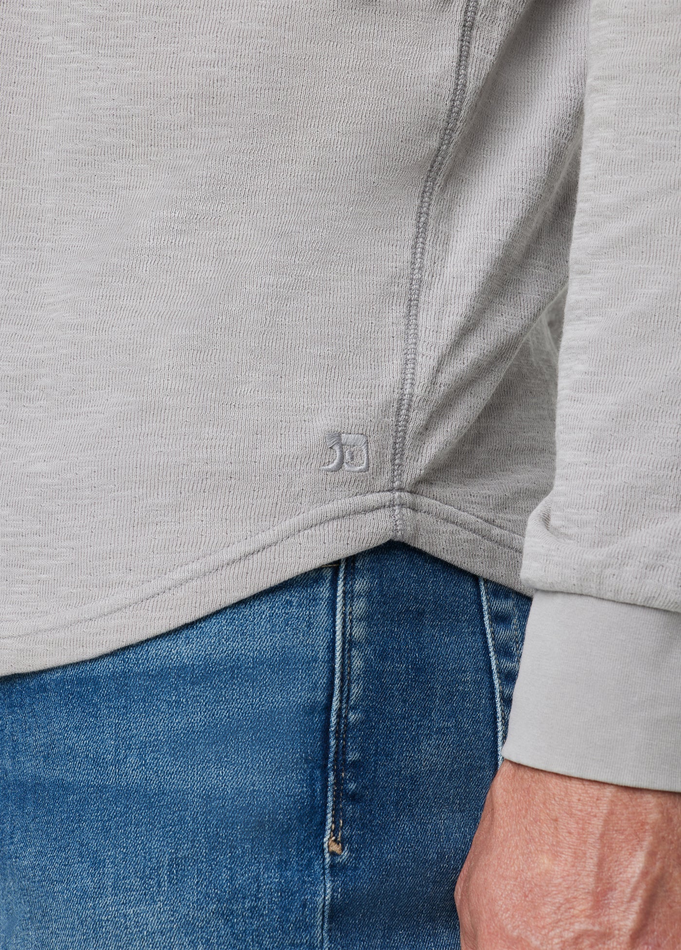 DWIGHT DOUBLE FACE HENLEY