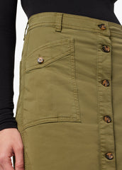 THE PREMIUM CARGO MIDI SKIRT
