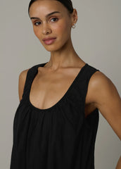 THE ANA U NECK MINI DRESS